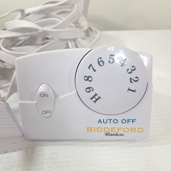 Biddeford TC11BA Electric heated Blanket 4 Prong Control controller power supply - Picture 2 of 6